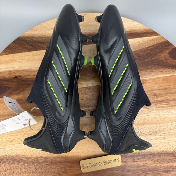 Adidas Copa Pure 3 Elite Laceless FG Men\'s 7.5 Black Soccer Cleats JS0652 New main image 7